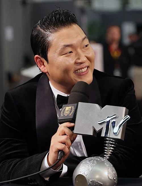 Psy at a public event